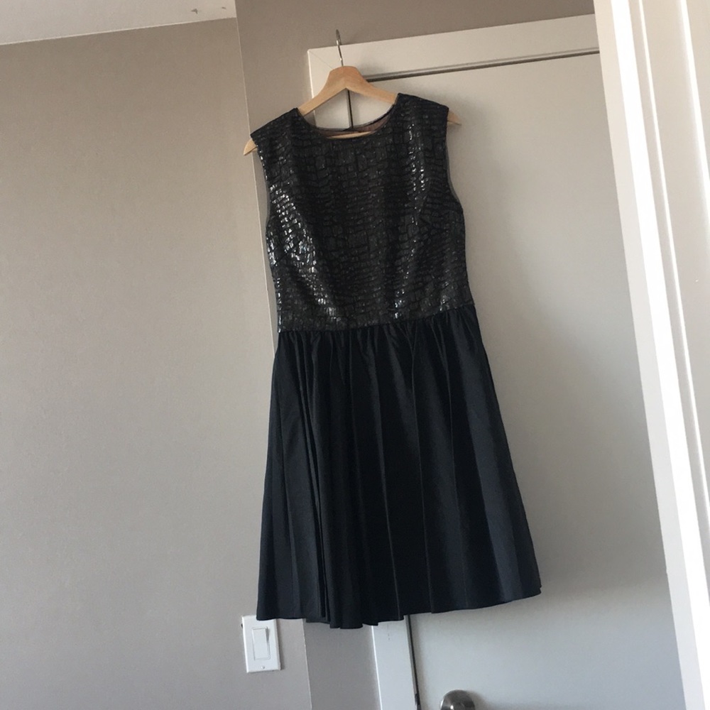 Vera Wang open back sequin dress